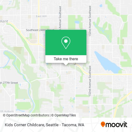 Kids Corner Childcare map