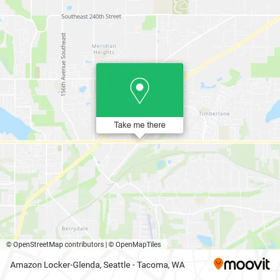 Mapa de Amazon Locker-Glenda