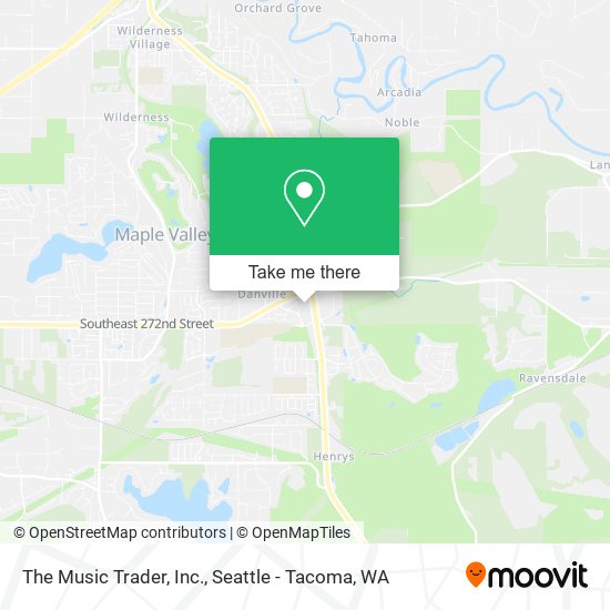 The Music Trader, Inc. map