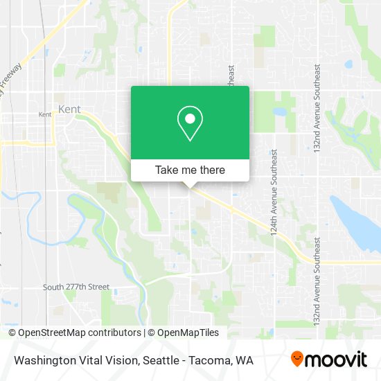 Washington Vital Vision map