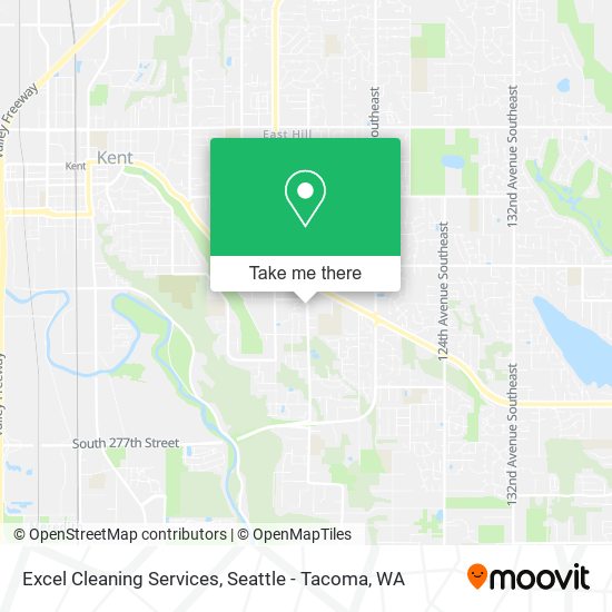 Mapa de Excel Cleaning Services