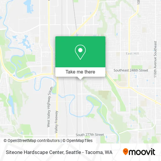 Siteone Hardscape Center map