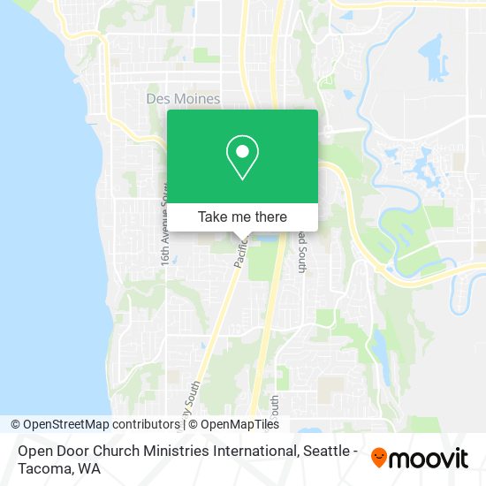 Open Door Church Ministries International map