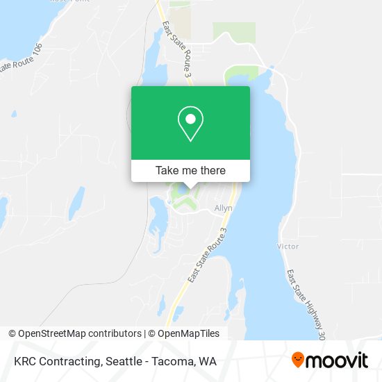 KRC Contracting map