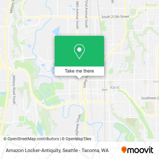 Mapa de Amazon Locker-Antiquity
