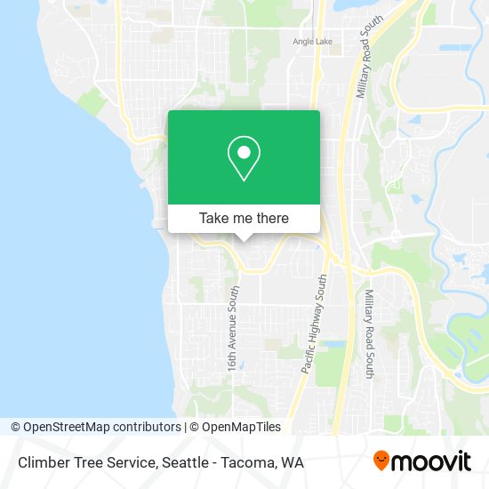 Mapa de Climber Tree Service