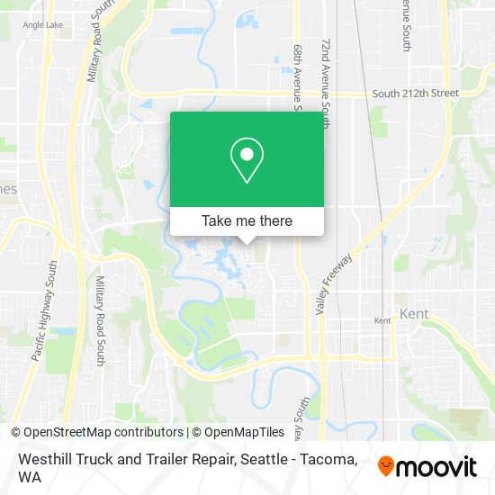 Mapa de Westhill Truck and Trailer Repair