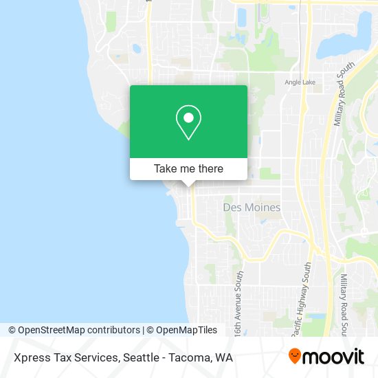 Mapa de Xpress Tax Services