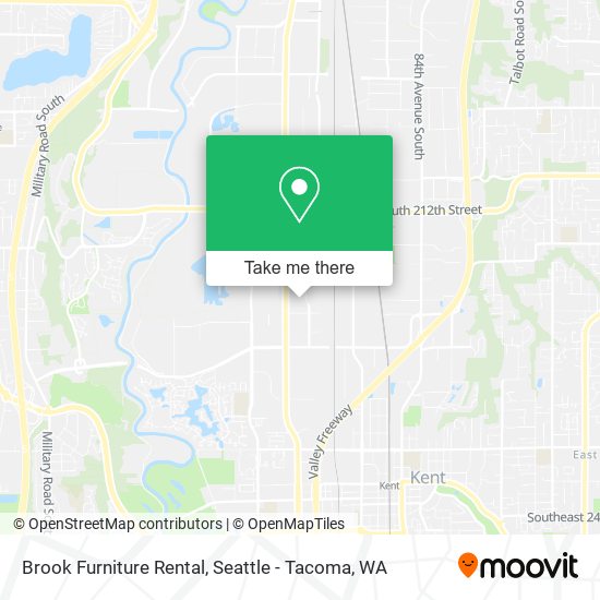 Brook Furniture Rental map