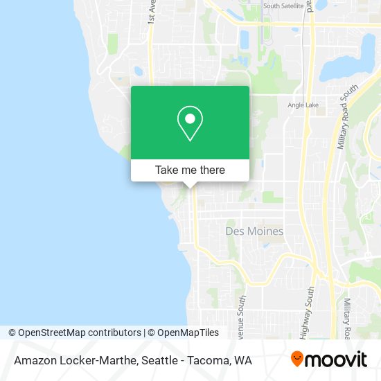 Amazon Locker-Marthe map