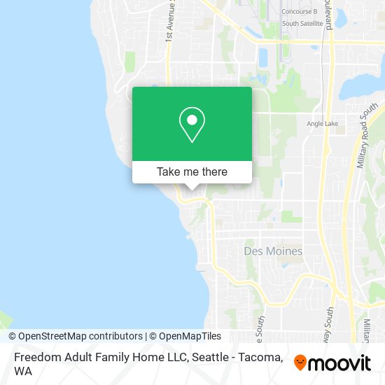 Mapa de Freedom Adult Family Home LLC