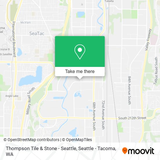 Mapa de Thompson Tile & Stone - Seattle