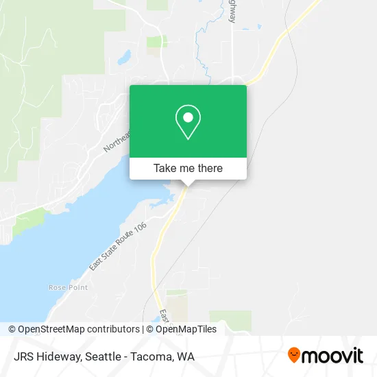 JRS Hideway map