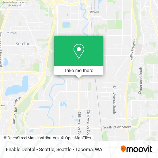 Enable Dental - Seattle map