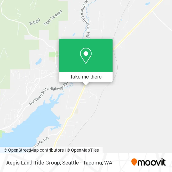 Mapa de Aegis Land Title Group