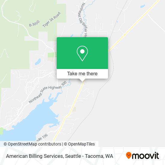 American Billing Services map