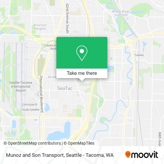 Munoz and Son Transport map