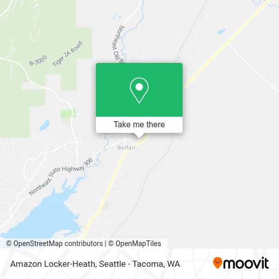 Amazon Locker-Heath map