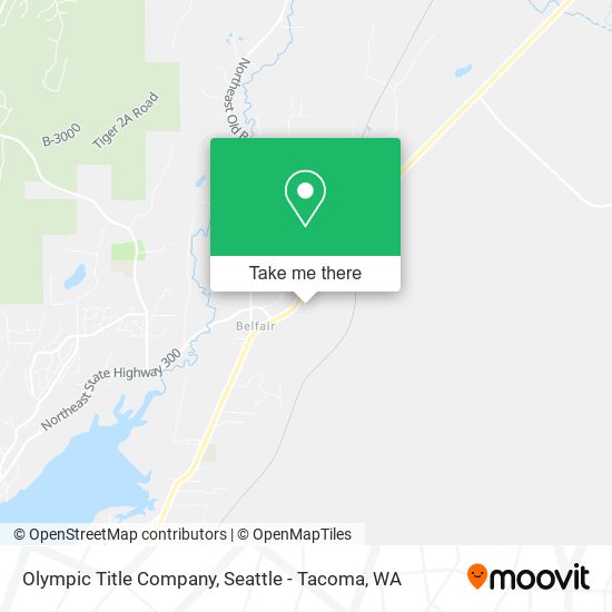 Olympic Title Company map