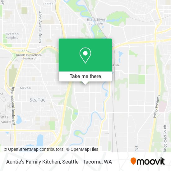 Mapa de Auntie's Family Kitchen