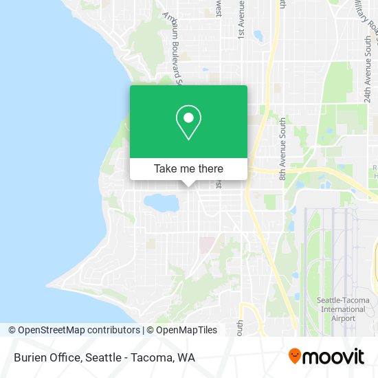 Mapa de Burien Office