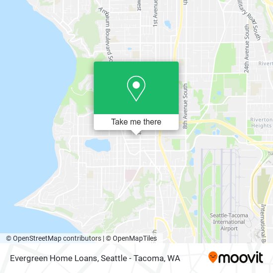 Mapa de Evergreen Home Loans
