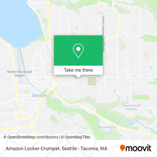 Amazon Locker-Crumpet map