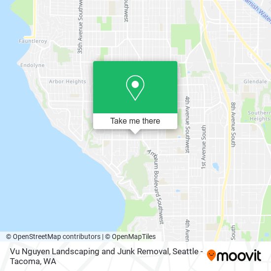 Vu Nguyen Landscaping and Junk Removal map