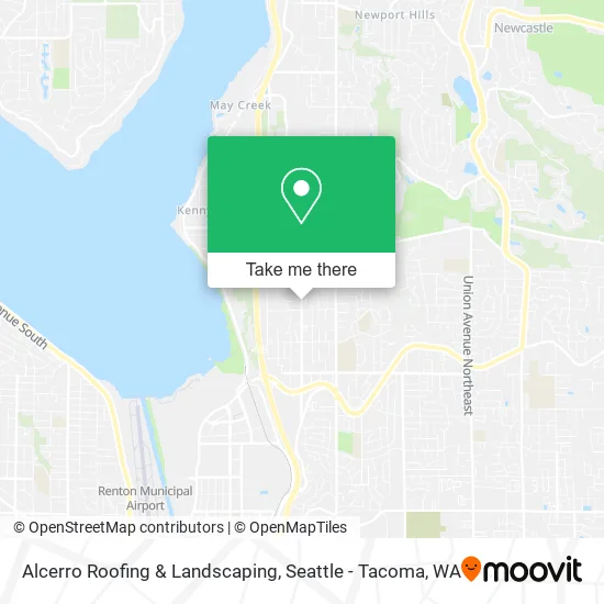 Mapa de Alcerro Roofing & Landscaping