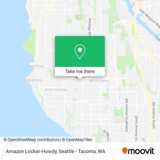 Amazon Locker-Howdy map