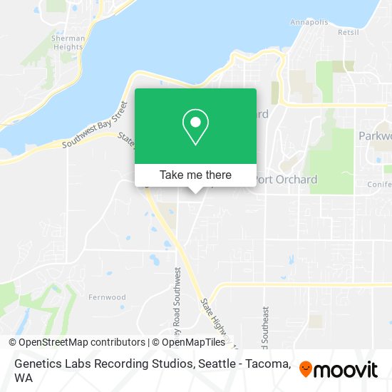 Genetics Labs Recording Studios map