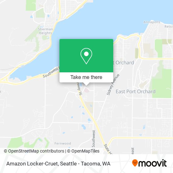 Amazon Locker-Cruet map