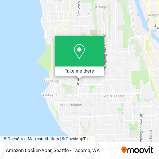 Amazon Locker-Abar map