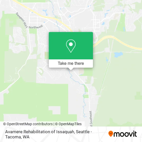 Mapa de Avamere Rehabilitation of Issaquah