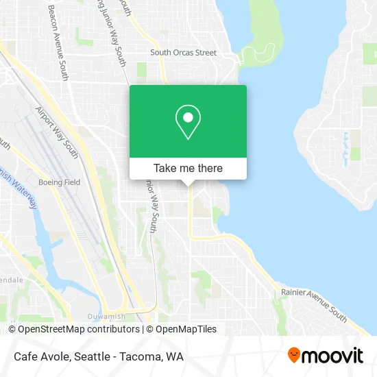 Cafe Avole map