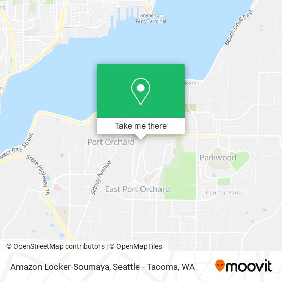 Amazon Locker-Soumaya map