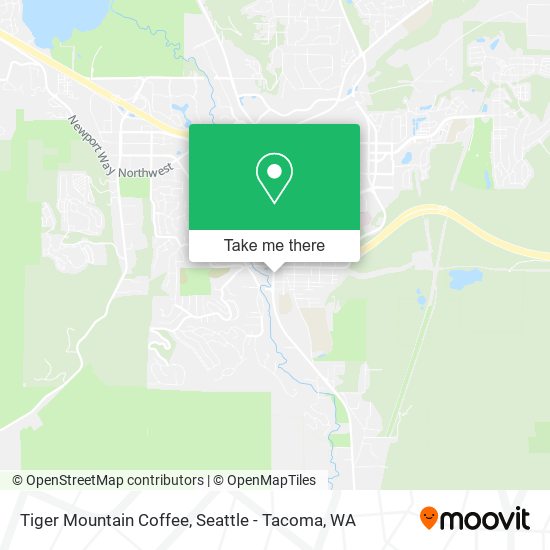 Mapa de Tiger Mountain Coffee