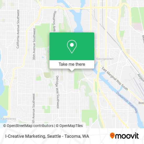 I-Creative Marketing map