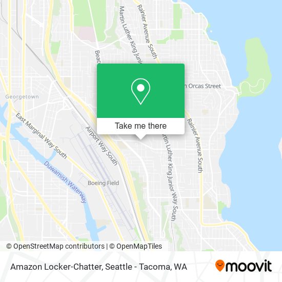 Mapa de Amazon Locker-Chatter