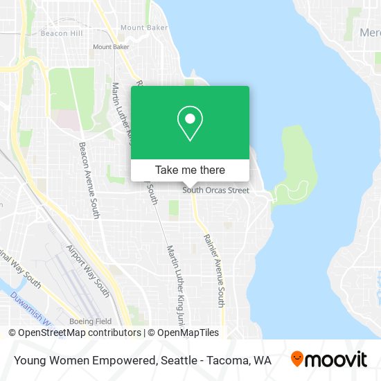 Young Women Empowered map