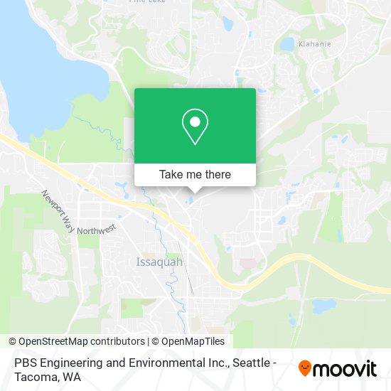 PBS Engineering and Environmental Inc. map