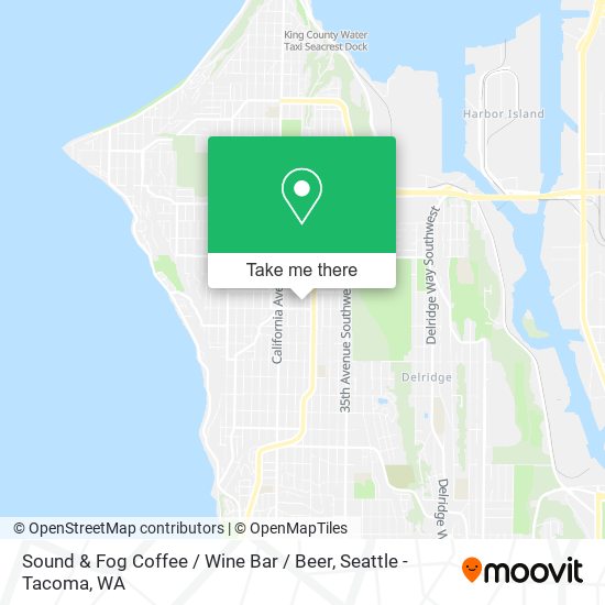 Sound & Fog Coffee / Wine Bar / Beer map