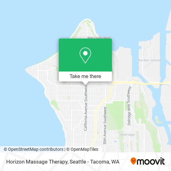 Horizon Massage Therapy map