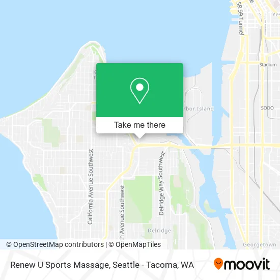 Mapa de Renew U Sports Massage