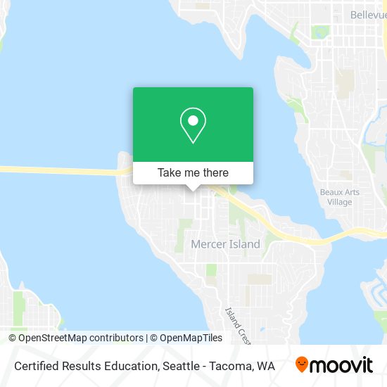 Certified Results Education map