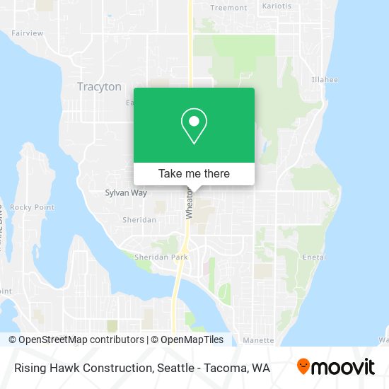 Mapa de Rising Hawk Construction