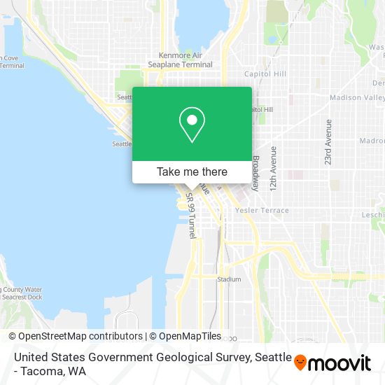 United States Government Geological Survey map