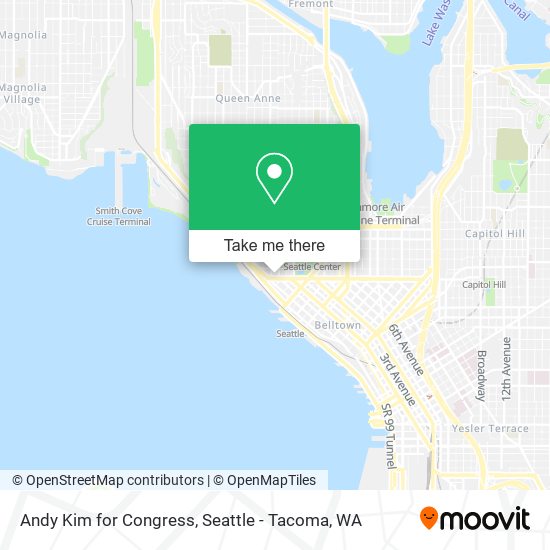 Mapa de Andy Kim for Congress