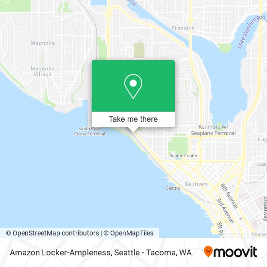 Mapa de Amazon Locker-Ampleness