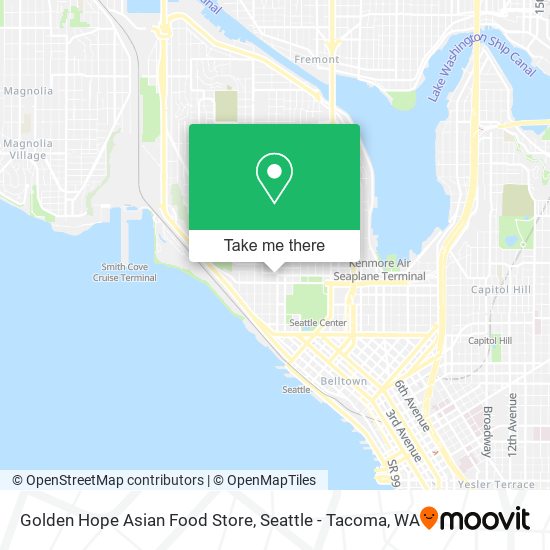 Mapa de Golden Hope Asian Food Store